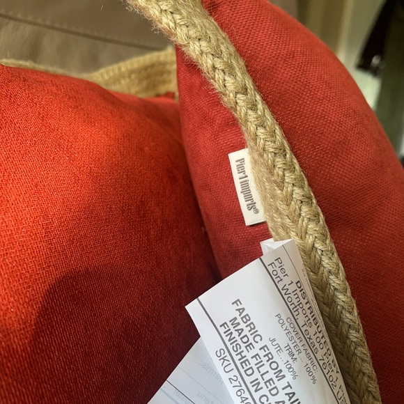 Pier 1 outdoor throw pillows - Picture 9 of 9